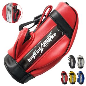 Luxury PU Leather Golf Accessories Waist Pouch