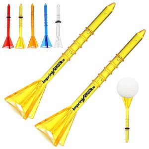 Durable Plastic Golf Tee with Wide Head Support