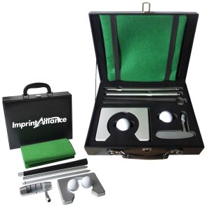 Executive Portable Golf Putter Gift Set