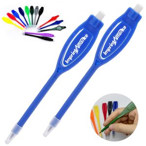 Premium Golf Scorecard Pencil With Eraser Clip