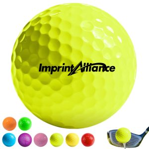 Tour Grade Three-Piece Colored Performance Golf Ball