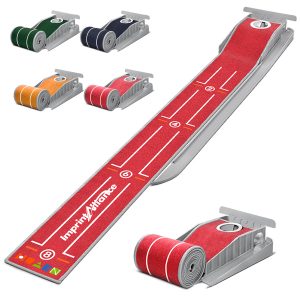 Indoor Golf Putting Practice Mat Extended Training Green