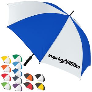 Oversize 60 Inch Arc Dual Canopy Windproof Golf Umbrella