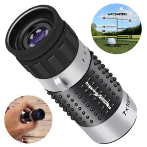 Optical Golf Rangefinder Monocular with Reticle