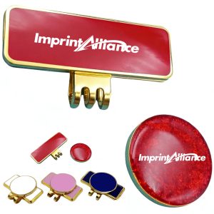 Custom Die-Struck Enamel Golf Ball Marker