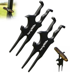 Multi-Function Golf Tool with Cigar Holder and Bottle Opener