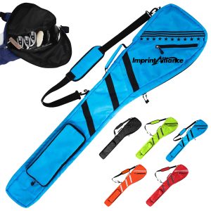 Foldable Soft Shell Golf Stick Carry Bag with Pockets