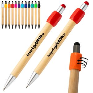 Bamboo Fidget Spinner Ballpoint Pen