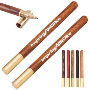 Solid Sandalwood Brass Executive Signature Pen