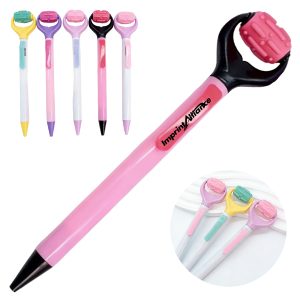Massage Roller Top Stress Relief Ballpoint Pen