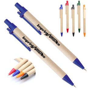 Recycled Kraft Paper Retractable Ballpoint Pen