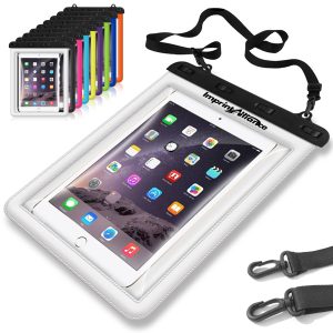 Large Clear Waterproof Tablet Case for Swimming & Bath