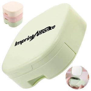 Portable Mini Travel Jewelry Box with Mirror, Drawer & Comb