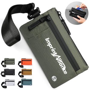 RFID Blocking Anti-Theft Phone Pouch & Wallet with Carabiner