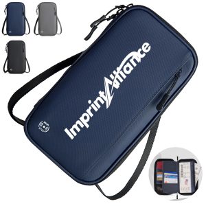 RFID Blocking Waterproof Neck Passport Pouch & Organizer