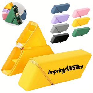 Silicone Triangular Standing Pencil Case & Desktop Organizer