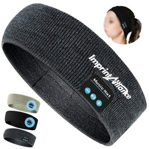 Wireless Stereo Sports Headband Sleep Headphones With Mic
