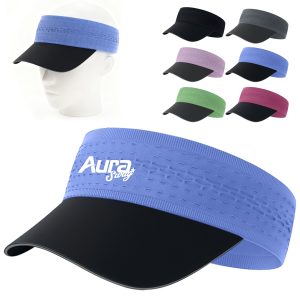 Quick-Dry Moisture-Wicking Sports Headband Sun Visor Cap
