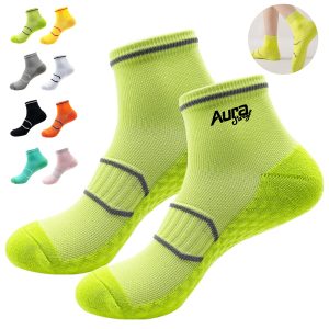 Cushioned Moisture-Wicking Arch Support Running Ankle Socks