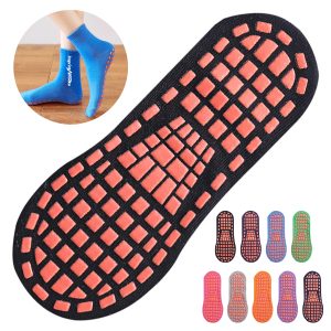 Non-Slip Grip Sole Trampoline Yoga Pilates Safety Socks