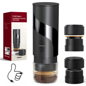 Portable Electric Capsule Espresso Coffee Maker Set