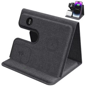 3-in-1 Foldable 15W Wireless Charging Station