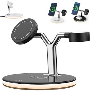 25W Magnetic 3-in-1 Wireless Charging Stand