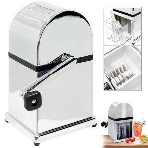 Stainless Steel Manual Ice Crusher for Home and Bar Use