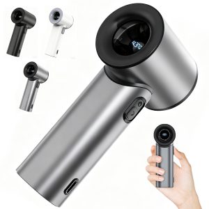 High-Speed Brushless Mini Handheld Fan with LED Display