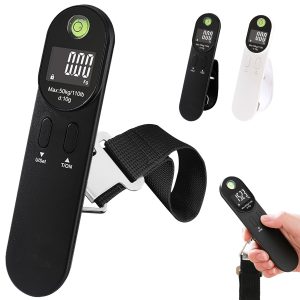 Portable Digital Luggage Scale with LCD Display and Strap