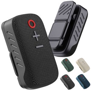 Wearable Bluetooth Speaker with Clip Portable Mini