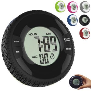 Tire Pattern Digital Timer with Stand and Magnet