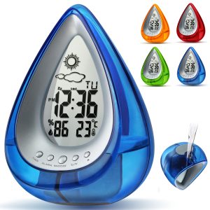 Digital Alarm Clock with Temperature and Humidity Display