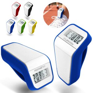 Clip-On Digital Pedometer with Step Counter Display