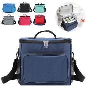 10L Insulated Thermal Lunch Bag with Shoulder Strap