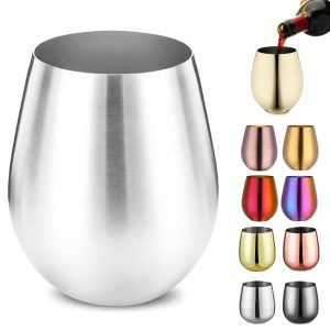 17Oz. Stainless Steel Stemless Wine & Beverage Tumbler