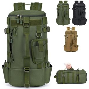 15L Tactical Fishing Gear Backpack with Rod Holders