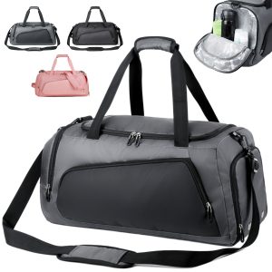 7L Multi-Functional Gym Duffel Bag with Shoe Compartment