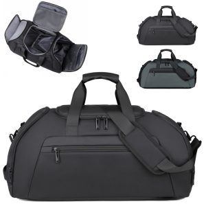 Travel Duffel Bag with Independent Shoe Compartment