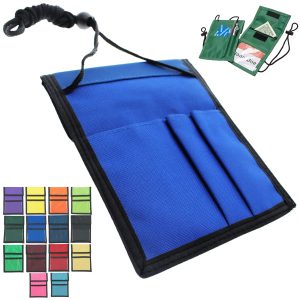 Neck Wallet Badge Holder with ID Window