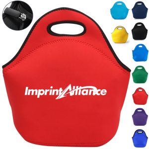 Neoprene Insulated Lunch Tote With Full Bleed Printing