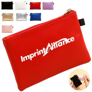 Portable Self-Closing PU Leather Squeeze Coin Purse