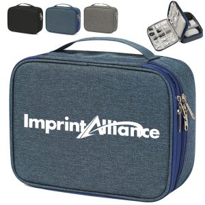 Capacity Multi-Functional Digital Tech Organizer Travel Case