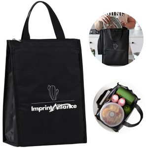 Minimalist Waterproof Oxford Cloth Insulated Lunch Tote Bag