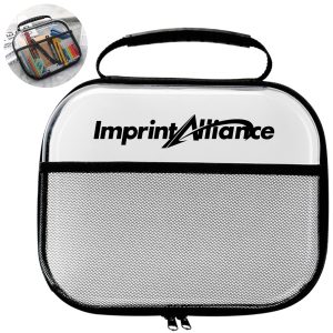 Clear Zippered Transparent Travel Cosmetic Toiletry Bag
