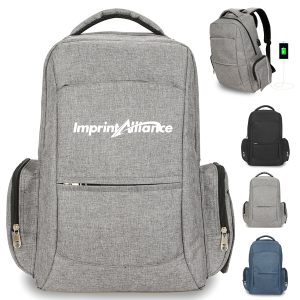 Large Capacity Business Diaper Backpack W/ USB Charging Port