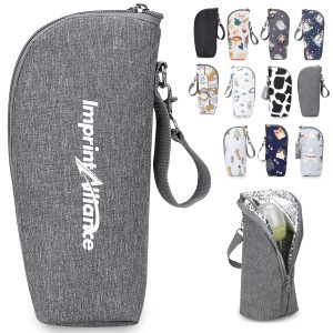 Portable Insulated Single Baby Bottle Cooler Pouch