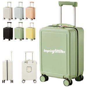 16 Inch Tech Smart Carry-On Luggage With Cup Holder