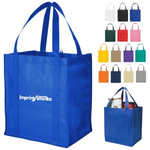 Reusable Non-Woven Grocery Tote Shopper Bag