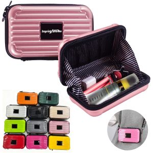7 Inch Hard Shell Mini Crossbody Suitcase Cosmetic Bag